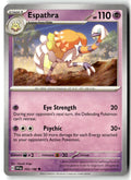 Front of Espathra 103/198 from Scarlet & Violet Base Set