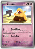 Front of Drowzee 082/198 from Scarlet & Violet Base Set