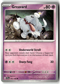 Front of Greavard 105/198 from Scarlet & Violet Base Set