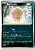Front of Spiritomb 129/198 from Scarlet & Violet Base Set