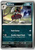 Front of Bisharp 133/198 from Scarlet & Violet Base Set