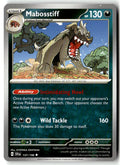 Front of Mabosstiff 137/198 from Scarlet & Violet Base Set