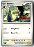 Front of Staravia 149/198 from Scarlet & Violet Base Set