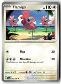 Front of Flamigo 165/198 from Scarlet & Violet Base Set