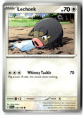 Front of Lechonk 156/198 from Scarlet & Violet Base Set