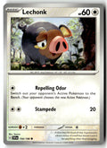 Front of Lechonk 154/198 from Scarlet & Violet Base Set