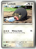 Front of Lechonk 156/198 from Scarlet & Violet Base Set