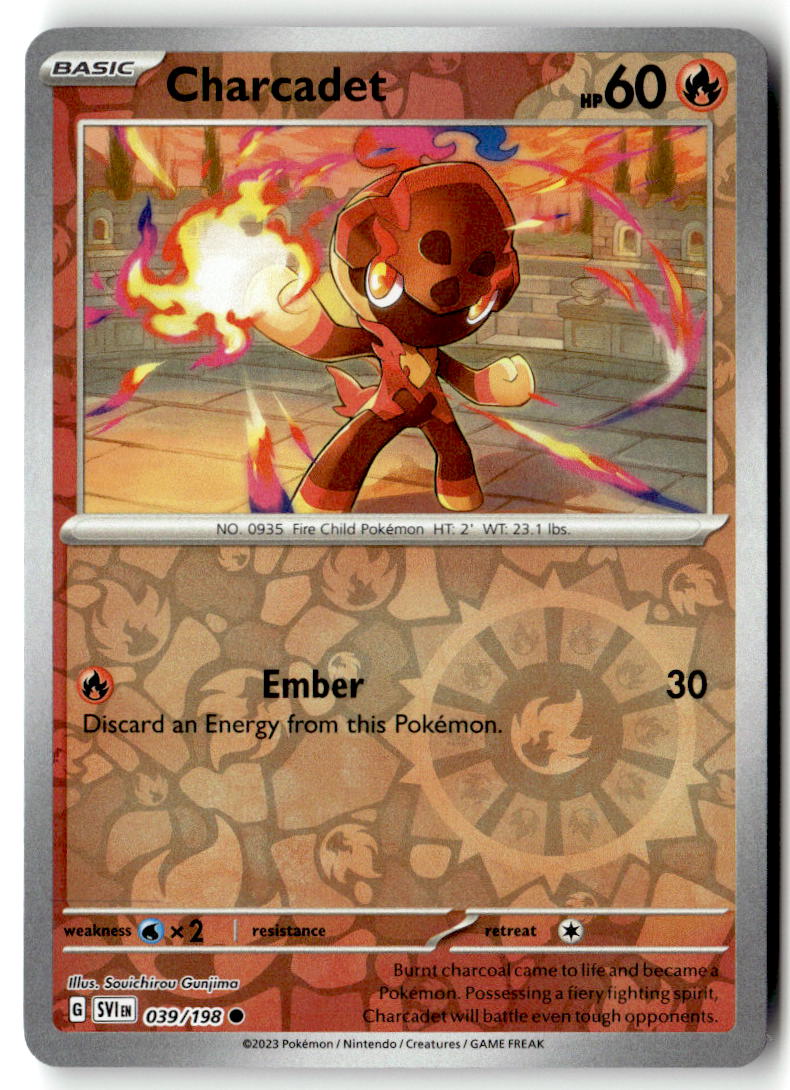 Front of Charcadet 039/198 from Scarlet & Violet Base Set