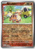 Front of Growlithe 031/198 from Scarlet & Violet Base Set