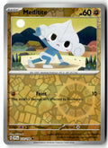 Front of Meditite 110/198 from Scarlet & Violet Base Set