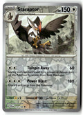 Front of Staraptor 150/198 from Scarlet & Violet Base Set