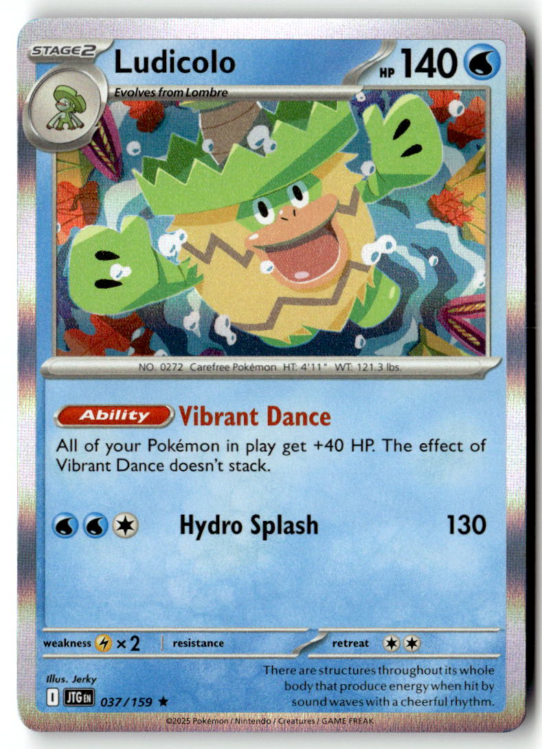 Front of Ludicolo 037/159 from Journey Together