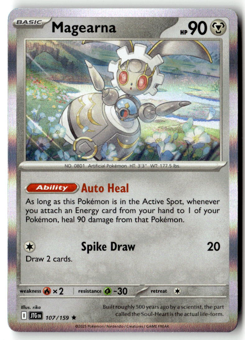 Front of Magearna 107/159 from Journey Together