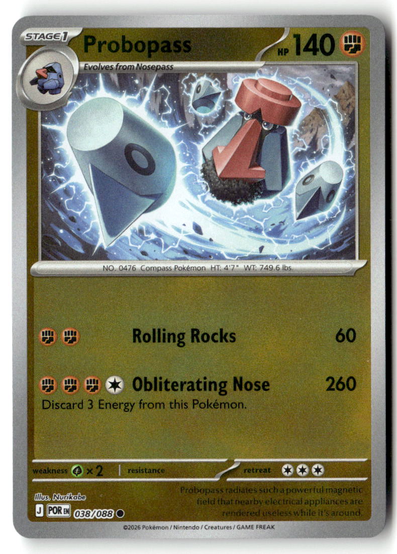 Front of Probopass 038/088 from Perfect Order