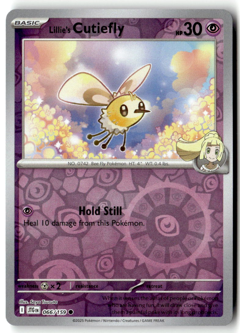 Front of Lillie's Cutiefly 066/159 from Journey Together