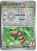 Front of Furret 119/159 from Journey Together
