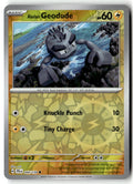 Front of Alolan Geodude 044/159 from Journey Together