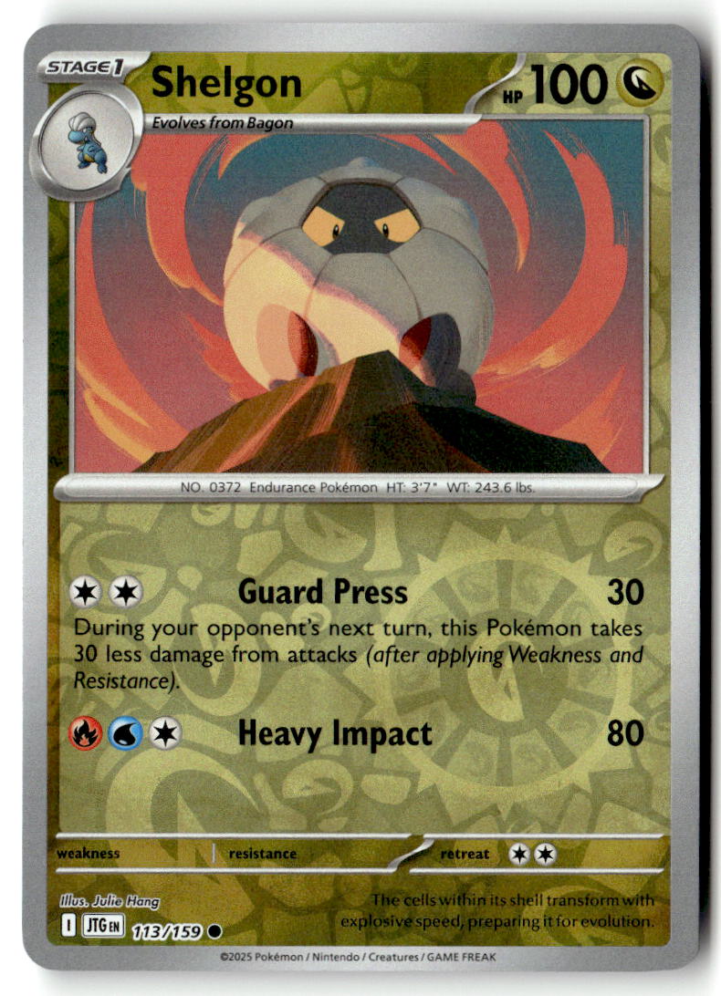 Front of Shelgon 113/159 from Journey Together