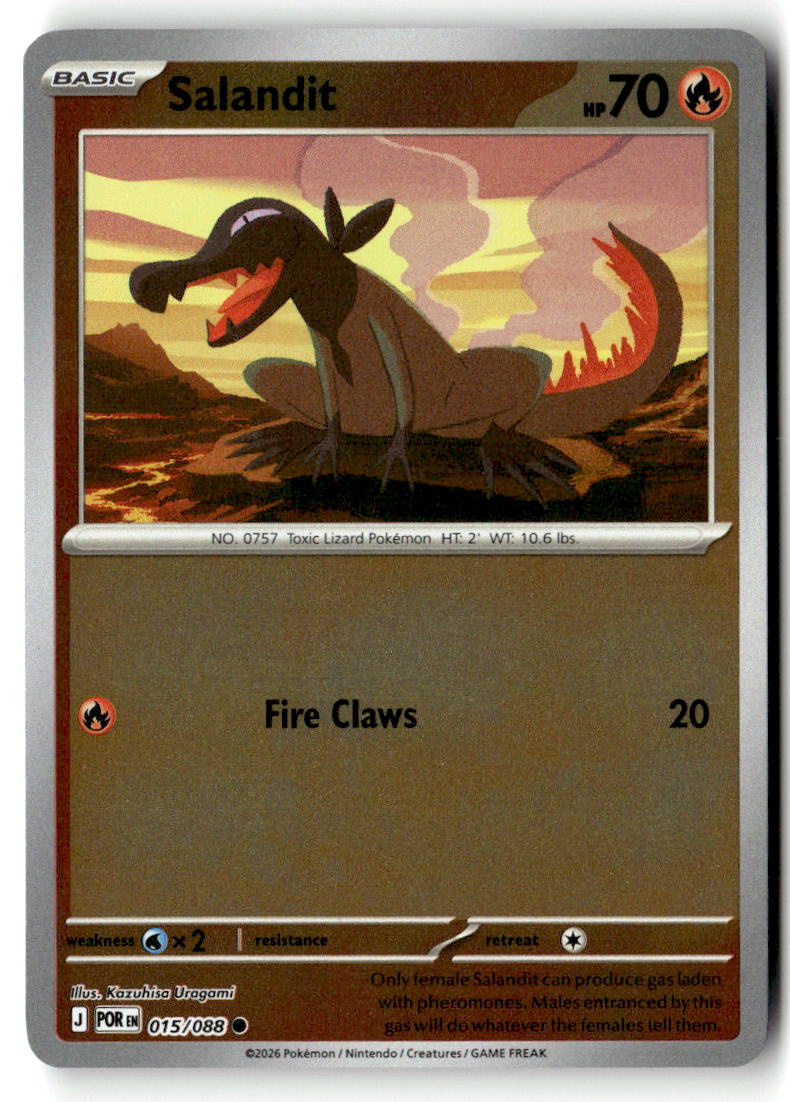 Front of Salandit 015/088 from Perfect Order