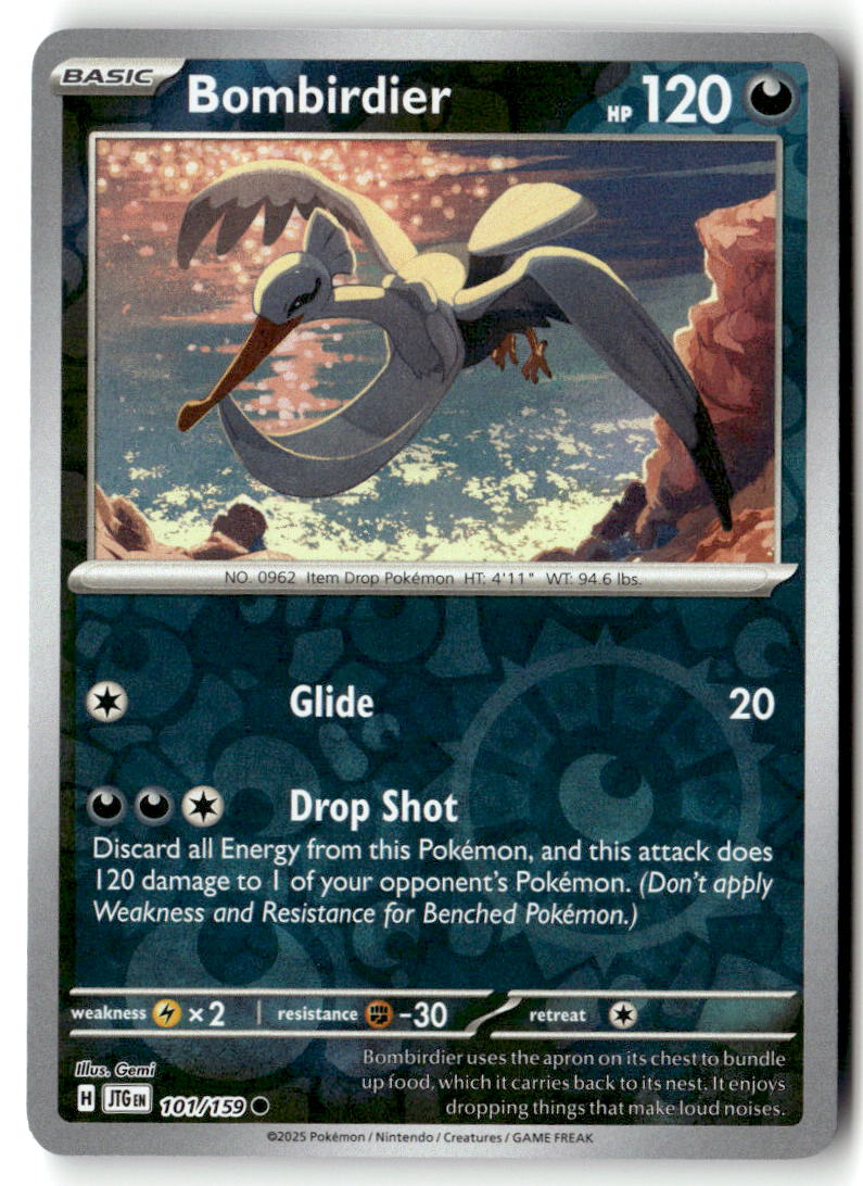 Front of Bombirdier 101/159 from Journey Together