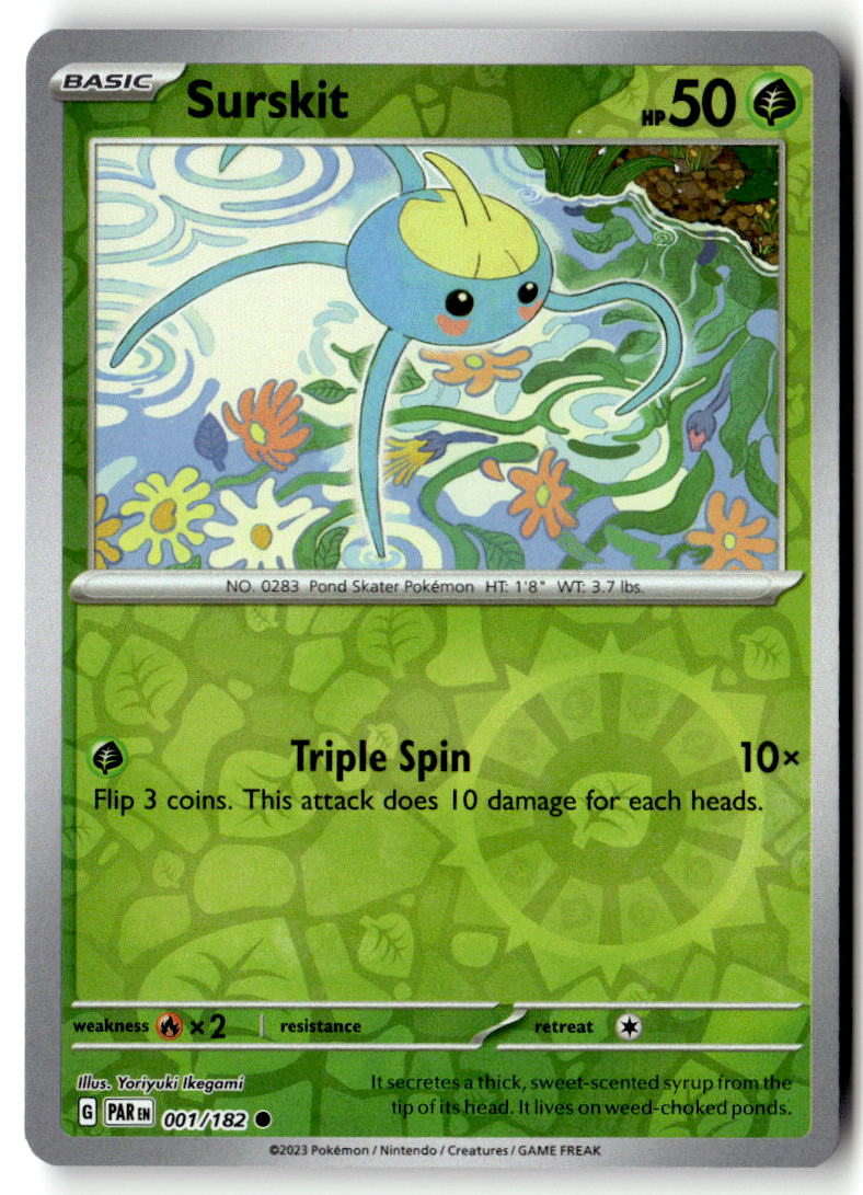 Front of Surskit 001/182 from Paradox Rift