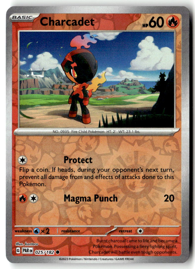 Front of Charcadet 025/182 from Paradox Rift