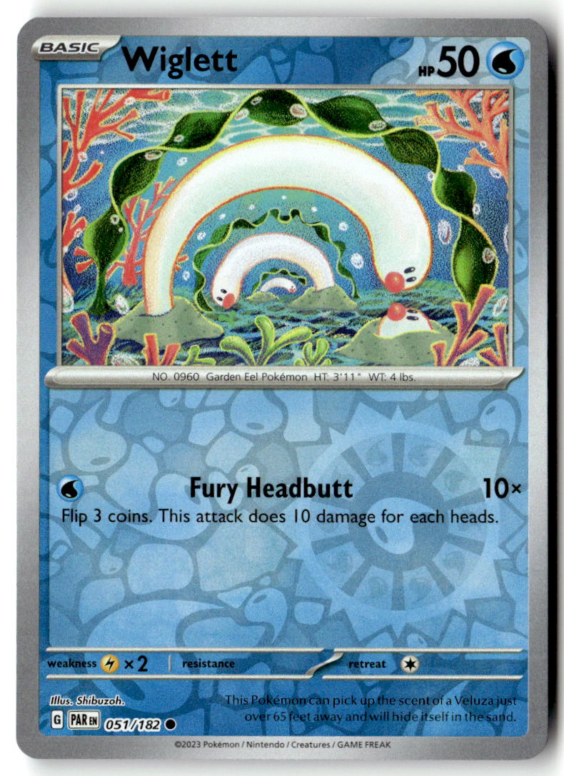 Front of Wiglett 051/182 from Paradox Rift