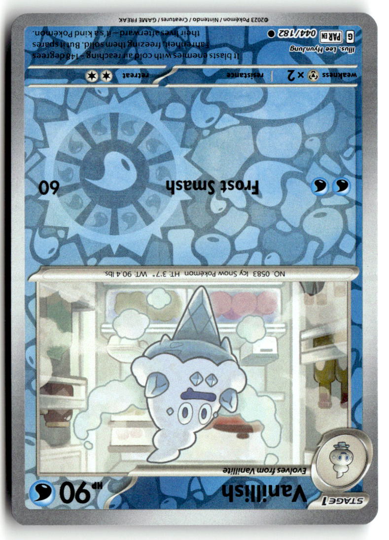Front of Vanillish 044/182 from Paradox Rift