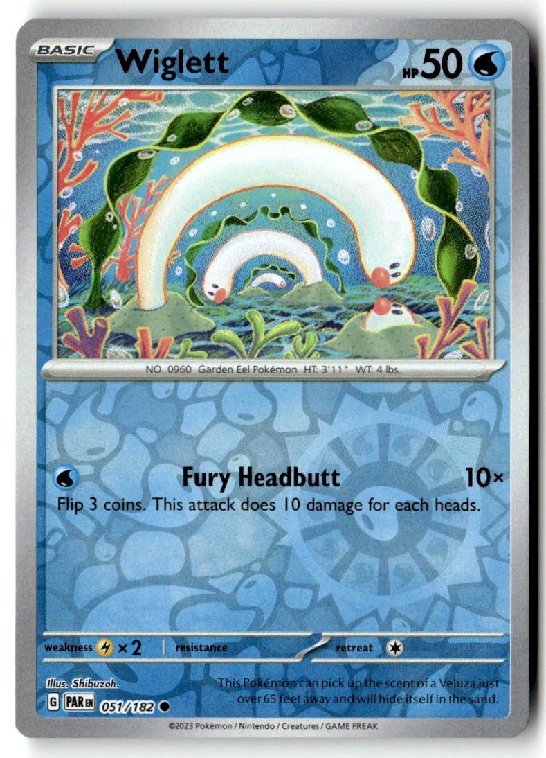 Front of Wiglett 051/182 from Paradox Rift