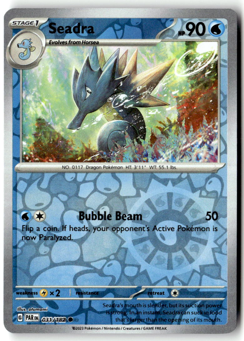 Front of Seadra 031/182 from Paradox Rift