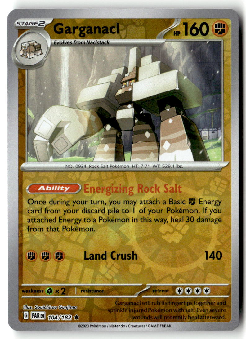 Front of Garganacl 104/182 from Paradox Rift