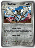 Front of Doublade 133/182 from Paradox Rift
