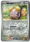 Front of Whismur 148/182 from Paradox Rift