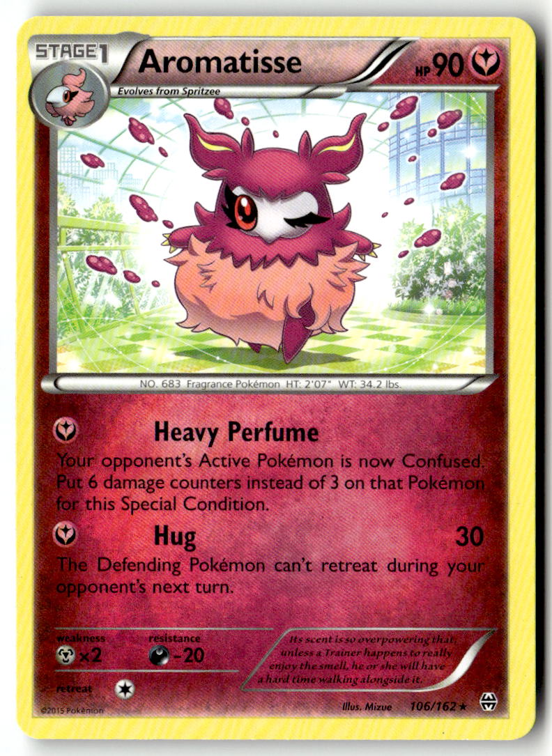 Front of Aromatisse 106/162 from XY - BREAKthrough
