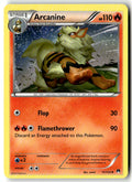 Front of Arcanine 11/122 from XY - BREAKpoint