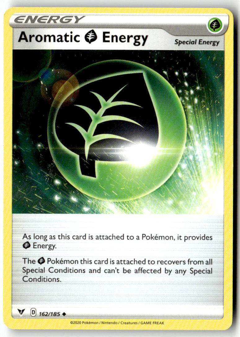 Front of Aromatic Grass Energy 162/185 from Vivid Voltage