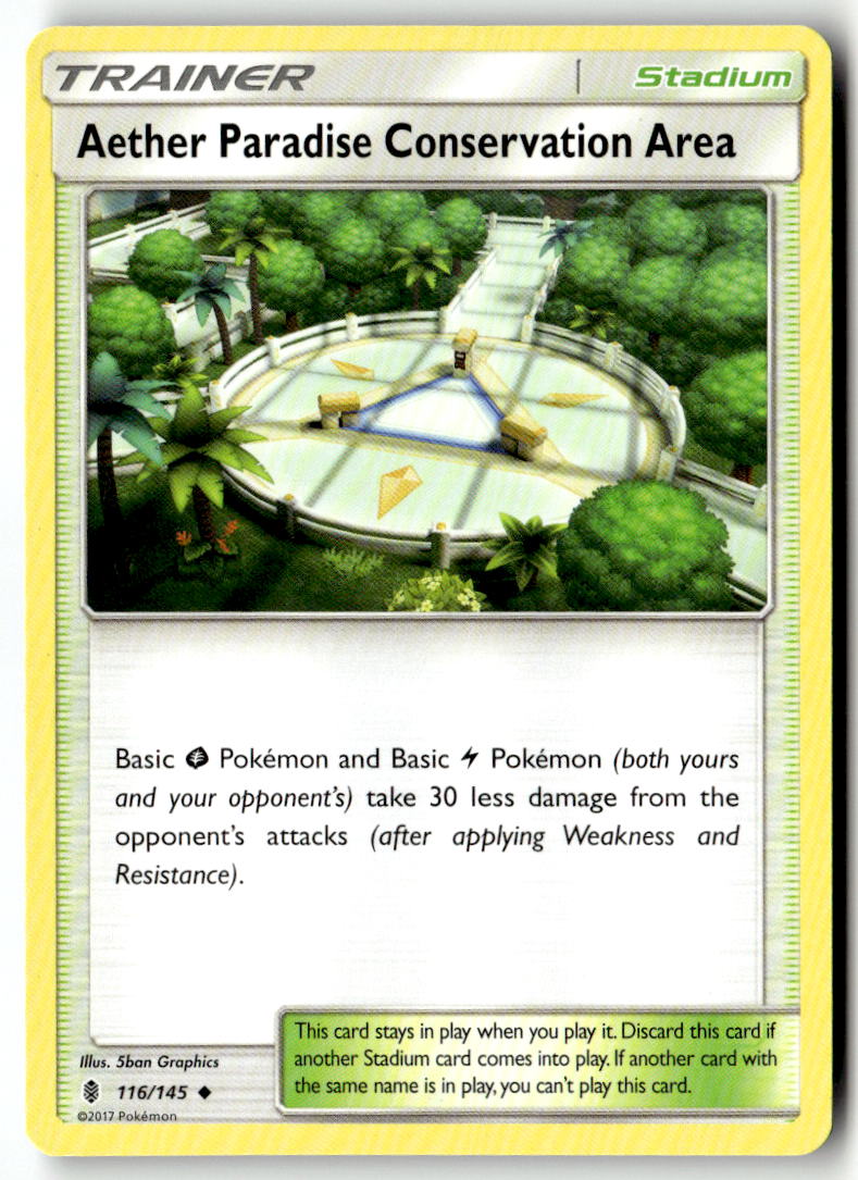 Front of Aether Paradise Conservation Area 116/145 from SM - Guardians Rising