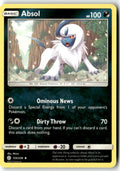 Front of Absol 133/236 from SM - Cosmic Eclipse