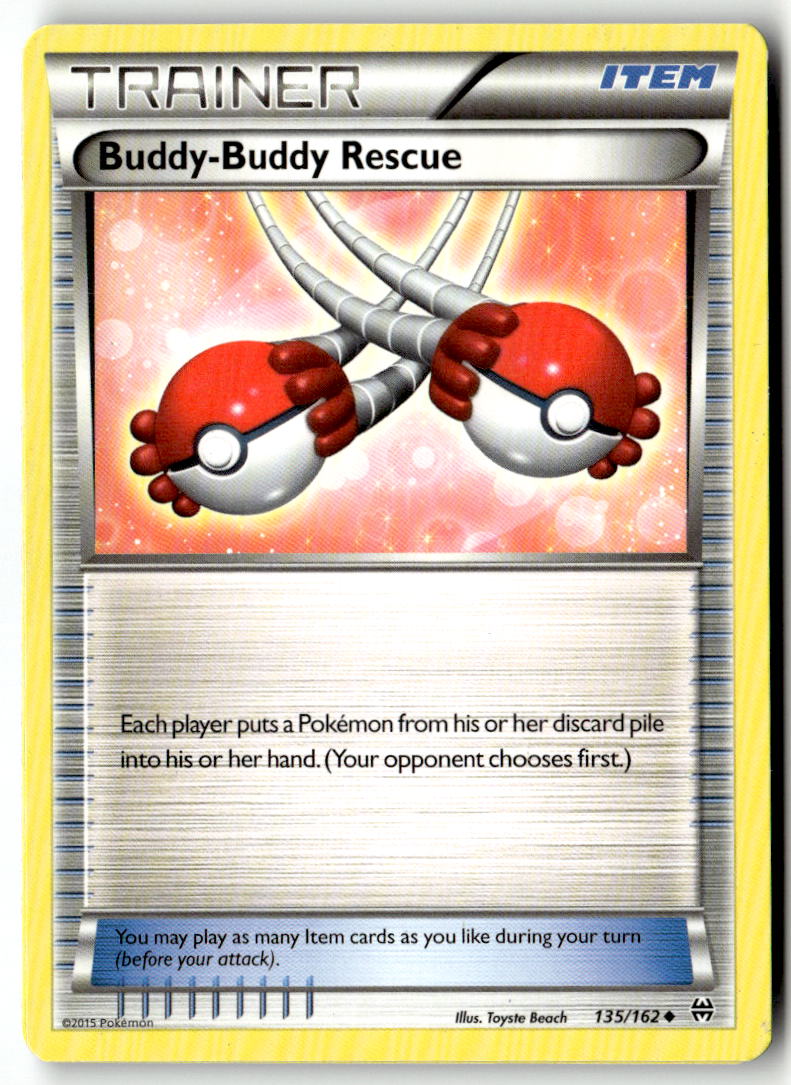 Front of Buddy-Buddy Rescue 135/162 from XY - BREAKthrough