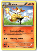 Front of Braixen 12/124 from XY - Fates Collide