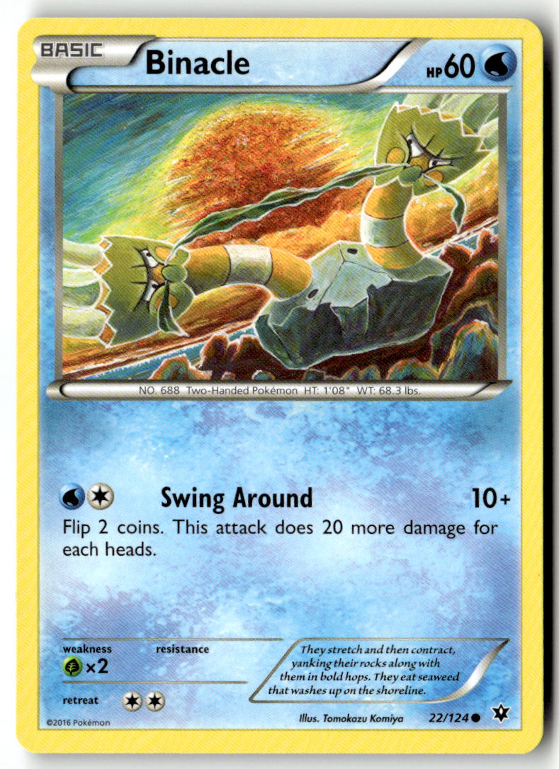 Front of Binacle 22/124 from XY - Fates Collide