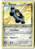 Front of Bronzor 60/124 from XY - Fates Collide
