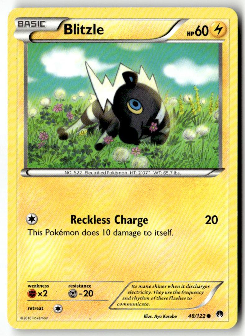 Front of Blitzle 48/122 from XY - BREAKpoint