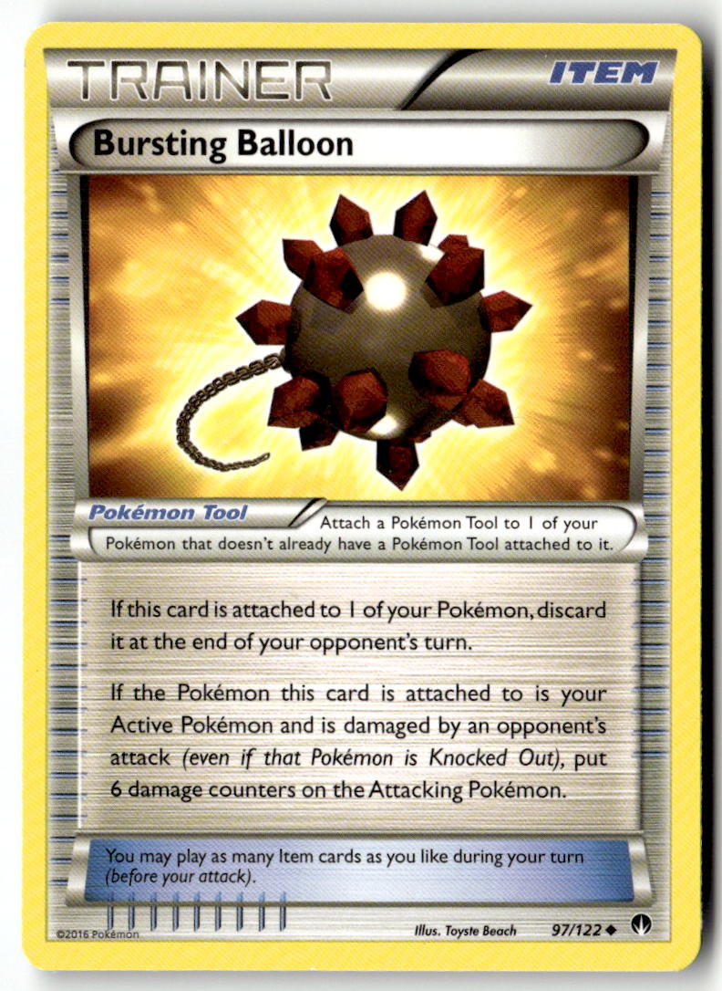 Front of Bursting Balloon 97/122 from XY - BREAKpoint