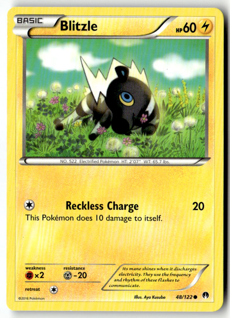 Front of Blitzle 48/122 from XY - BREAKpoint