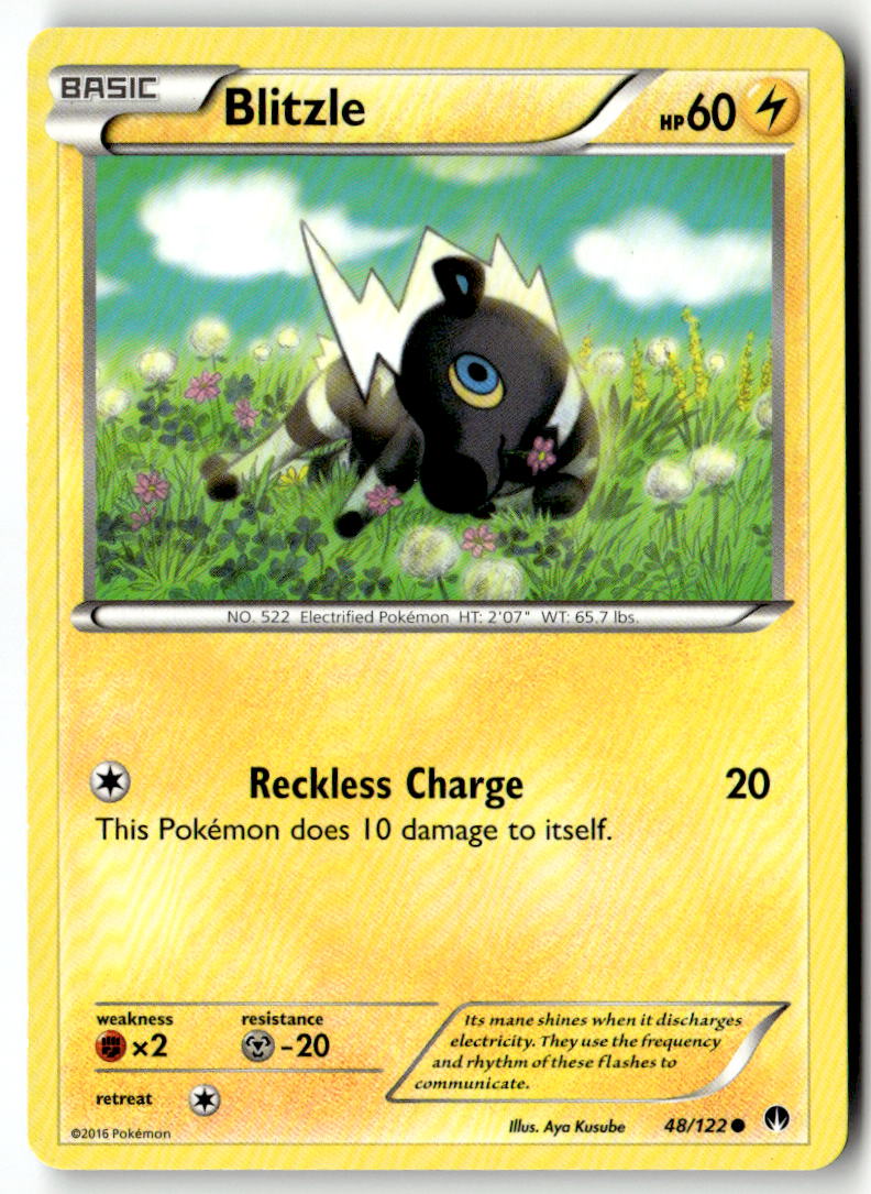 Front of Blitzle 48/122 from XY - BREAKpoint