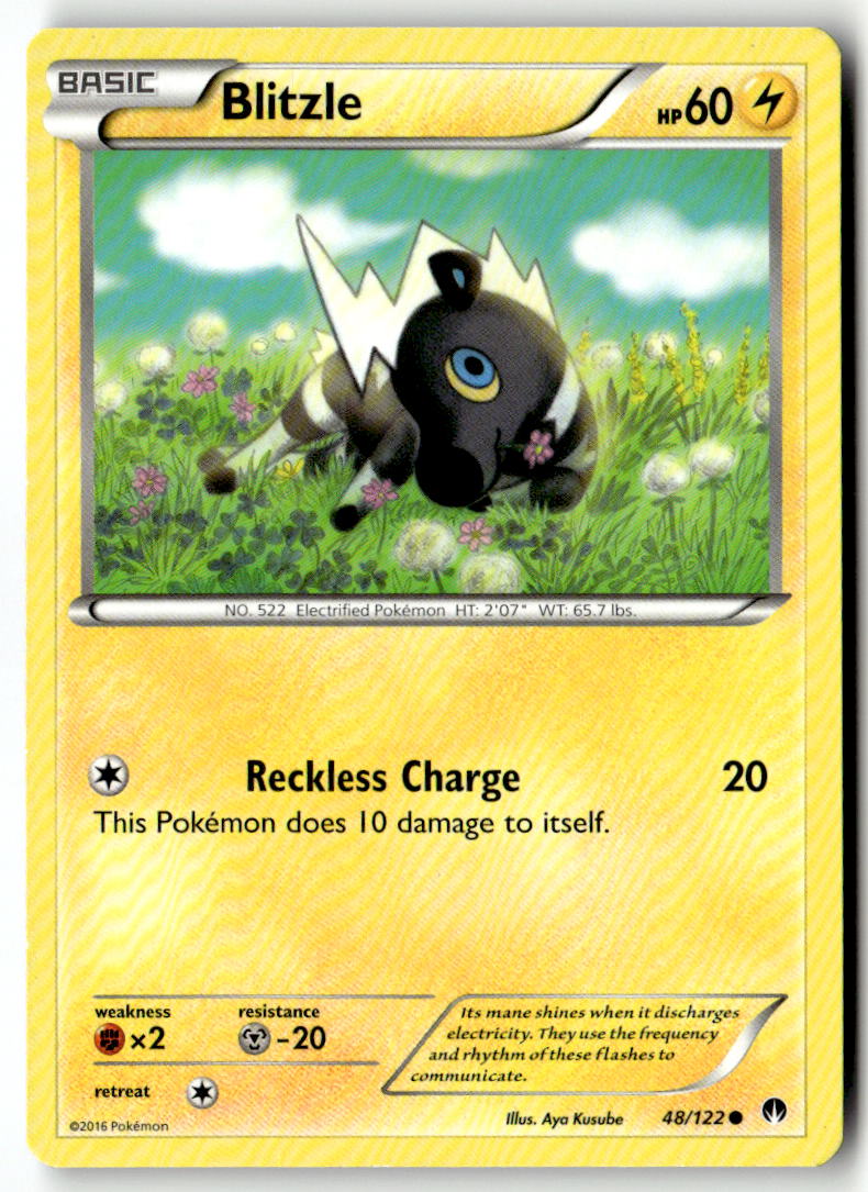 Front of Blitzle 48/122 from XY - BREAKpoint