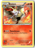 Front of Braixen 26/162 from XY - BREAKthrough