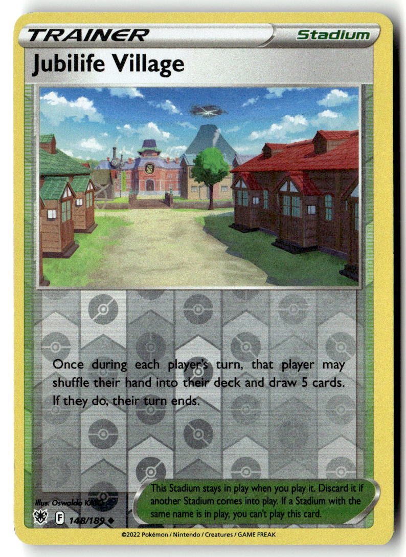Front of Jubilife Village 148/189 from Astral Radiance