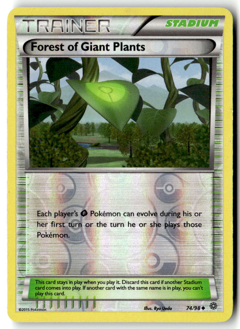 Front of Forest of Giant Plants 74/98 from XY - Ancient Origins